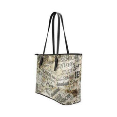 Tote Bags, Senior Graphic Text Grunge Style Bag - purse-at-0105