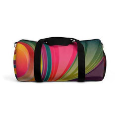Duffel Bags, Colorful Swirl Style Bag - purse-at-0105