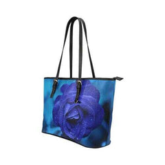 Tote Bags, Purple Stem Rose Style Bag - purse-at-0105