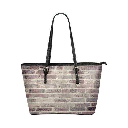 Tote Bags, Brushed Red Brick Style Bag - purse-at-0105