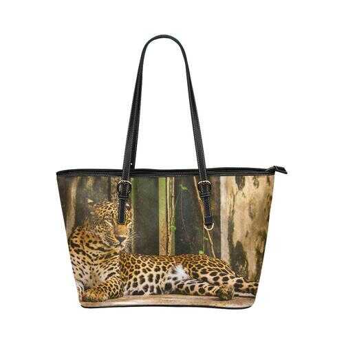 Tote Bags, Brown Exotic Tiger Style Bag - purse-at-0105