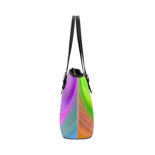 Gradient Style Pink Green Tote Bag - purse-at-0105