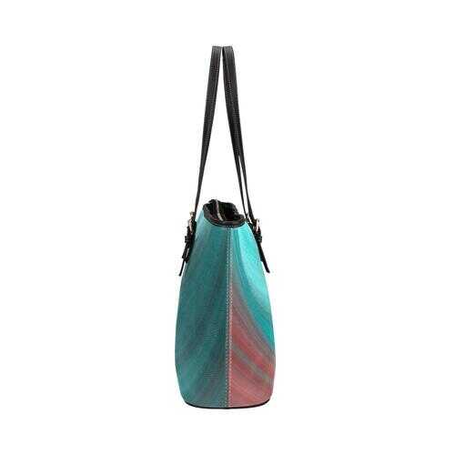 Gradient Style Sea Green Tote Bag - purse-at-0105