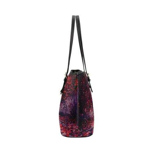 Red Radiant Forest Style Tote Bag - purse-at-0105