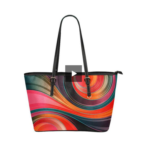 Colorful Circular Style Tote Bag - purse-at-0105
