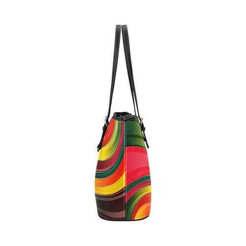 Tote Bags, Colorful Circular Swirl Style Bag - purse-at-0105