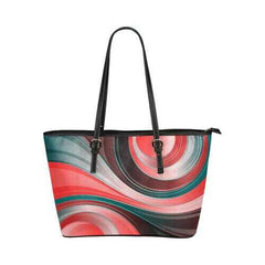 Circular Swirl Style Tote Bag - purse-at-0105