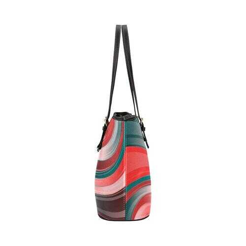 Circular Swirl Style Tote Bag - purse-at-0105