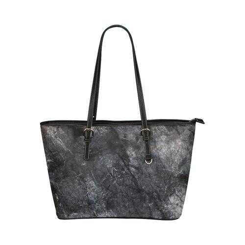 Grunge Style Gray Tote Bag - purse-at-0105