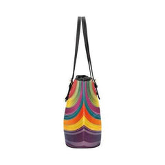 Colorful Circular Geometric Style Tote Bag - purse-at-0105