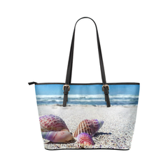 Beach And Sand Seashell Style Tote Shoulder Bag - purse-at-0105