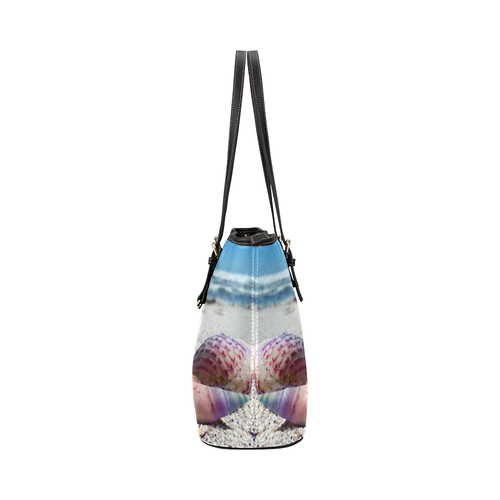 Beach And Sand Seashell Style Tote Shoulder Bag - purse-at-0105