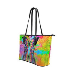 Tote Bags, Vibrant Yellow Butterfly Style Bag - purse-at-0105