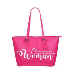 Phenomenal Woman Pink Tote Bag - purse-at-0105