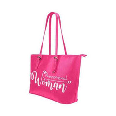 Phenomenal Woman Pink Tote Bag - purse-at-0105