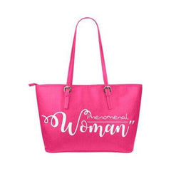 Phenomenal Woman Pink Tote Bag - purse-at-0105