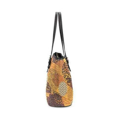 Tote Bags, Brown Geometric Style Tote Bag - purse-at-0105
