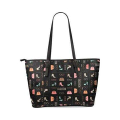 Fashion Me Fabulous Black Tote Bag - purse-at-0105