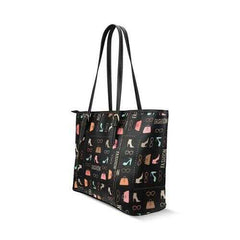 Fashion Me Fabulous Black Tote Bag - purse-at-0105