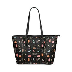 Fashion Me Fabulous Black Tote Bag - purse-at-0105