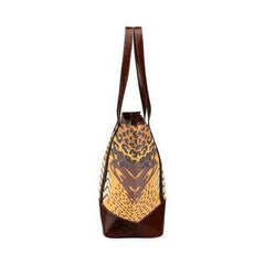 Tote Bags, Brown Autumn Style Large Tote Bag - purse-at-0105