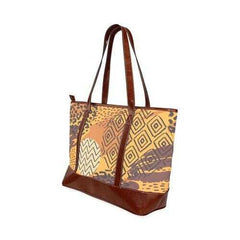 Tote Bags, Brown Autumn Style Large Tote Bag - purse-at-0105