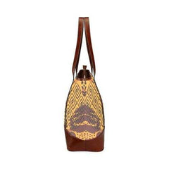 Tote Bags, Brown Autumn Style Large Tote Bag - purse-at-0105