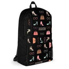 Backpacks, Fashion Me Fabulous Black Backpack Bag - purse-at-0105