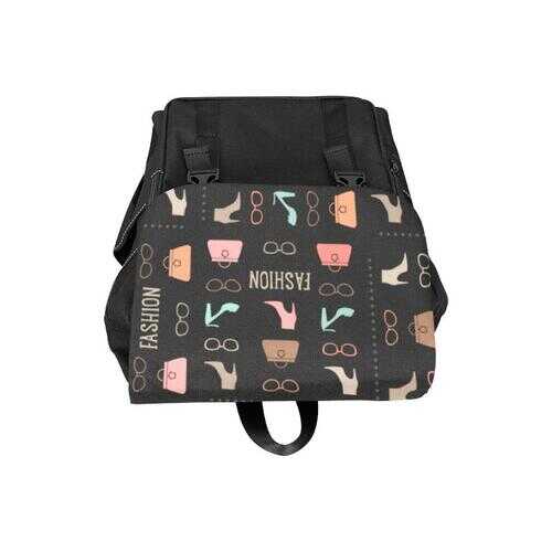 Backpacks, Half-Flap Fashion Me Fabulous Style Backpack Bag - purse-at-0105