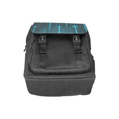 Backpacks, Blue Matrix Style Black Backpack Bag - purse-at-0105