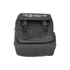 Backpacks, Blessed Graphic Text Black Backpack Bag - purse-at-0105