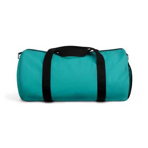 Duffel Bags, Teal Green Style Bag - purse-at-0105