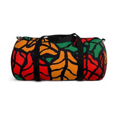 Duffel Bags, Red And Green Autumn Leaves Style Bag - purse-at-0105