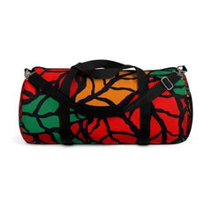 Duffel Bags, Red And Green Autumn Leaves Style Bag - purse-at-0105