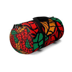 Duffel Bags, Red And Green Autumn Leaves Style Bag - purse-at-0105