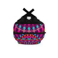 Backpacks, Kaleidoscope Style Backpack Bag - purse-at-0105