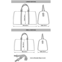 Travel Bags, Red And White Herringbone Style Adjustable Black Handle Zip Close Bag - purse-at-0105