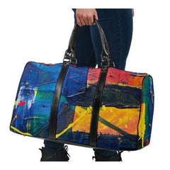 Colorful Abstract Paint Style Travel Bag - purse-at-0105