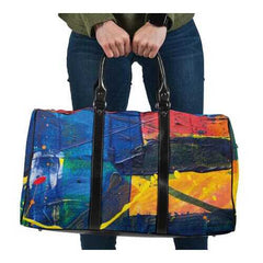 Colorful Abstract Paint Style Travel Bag - purse-at-0105