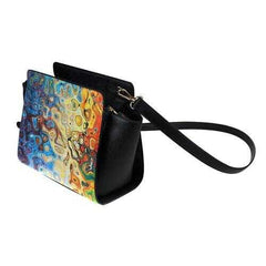 Crossbody Bags, Mosaic Style Satchel Bag - purse-at-0105