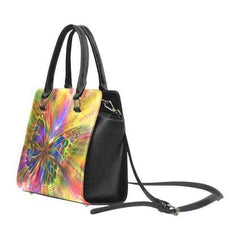 Handbags, Colorful Butterfly Style Top-Handle Bag - purse-at-0105