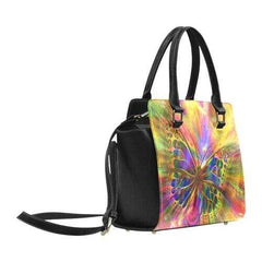Handbags, Colorful Butterfly Style Top-Handle Bag - purse-at-0105