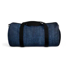 Duffel Bags, Dark Blue Denim Style Bag - purse-at-0105