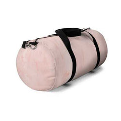 Duffel Bags, Peach Marble Graphic Style Duffel Bag - purse-at-0105