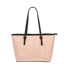 Peach Leather Tote Bag - purse-at-0105