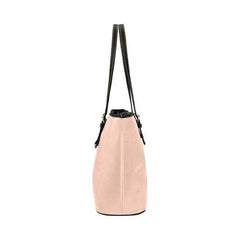 Peach Leather Tote Bag - purse-at-0105