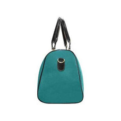 Dark Teal Green, Waterproof Travel Bag - purse-at-0105