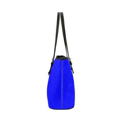 Royal Blue, Leather Tote Bag - purse-at-0105