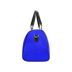 Royal Blue, Black Shoulder Strap New Waterproof Travel Bag - purse-at-0105