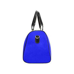 Royal Blue, Black Shoulder Strap New Waterproof Travel Bag - purse-at-0105